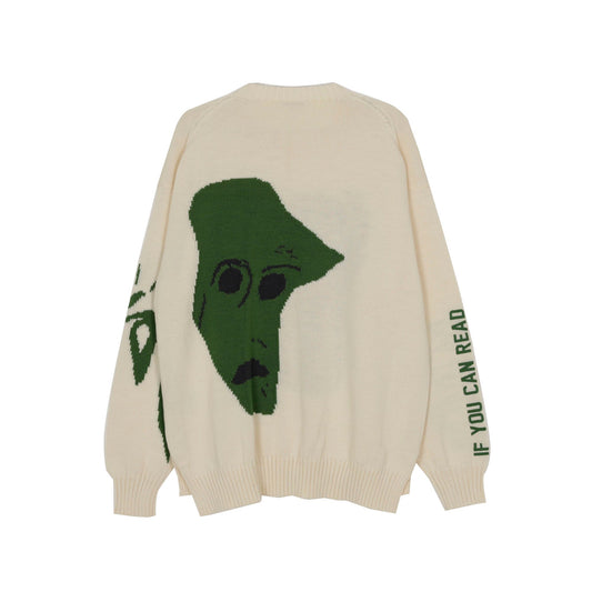 Dior Cactus Jack Ecru Wool Knit L 106998629