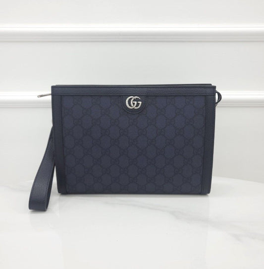 Gucci GG Ophidia Strap Leather Pouch 26x18 112715298