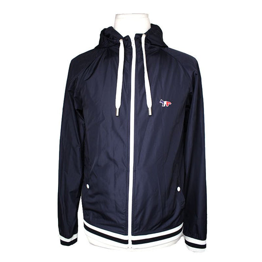 Maison Kitsune Maison Kitsuné Navy Windbreaker Jacket 90 112729588