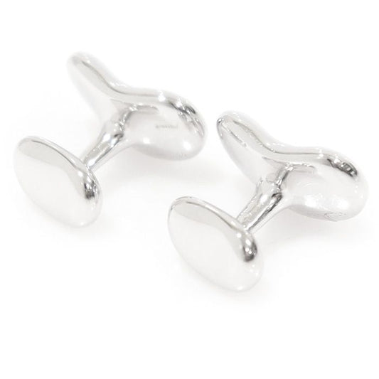Tiffany & Co Elsa Peretti 18MM Empty Design Cuff Links 73629TF 112870087