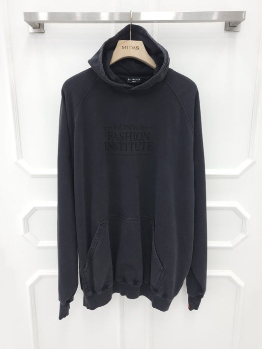 Balenciaga Institute Oversized Hoodie 2 114173024