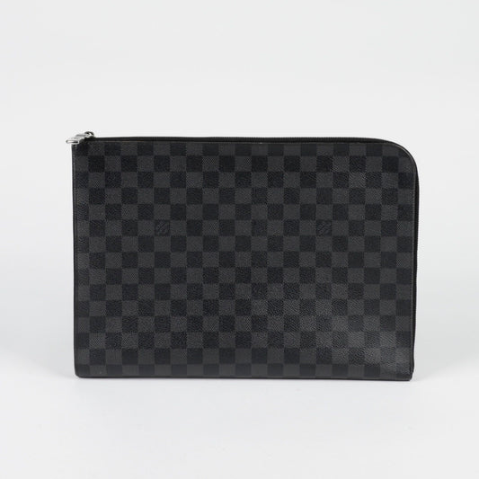Louis Vuitton Leather Pochette Jurs GM Clutch N64437 114938398