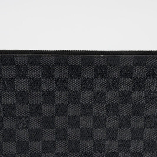 Louis Vuitton Leather Pochette Jurs GM Clutch N64437 114938398