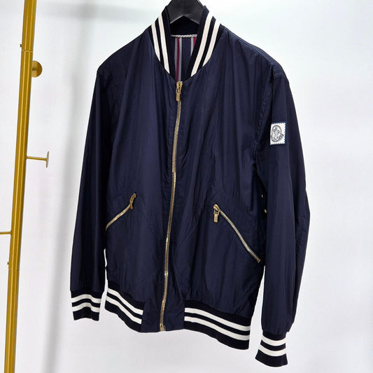 Moncler Gamma Blue Bomber Jacket 12345 115330956