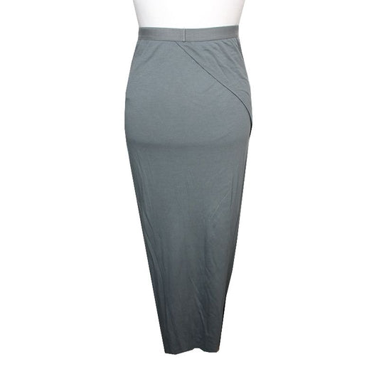 กระโปรงลายแถบสีฟ้าซีดของ Rick Owens ไซส์ 55, 66 รหัสสินค้า: 55, 66