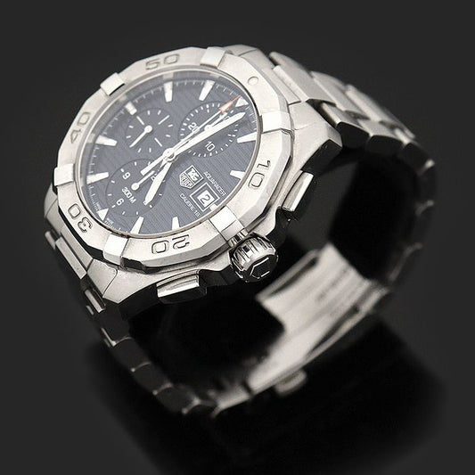 Tag Heuer AQUARACER Automatic Chronograph Blue Dial Men's Watch 43MM CAY2112.BA0927 115520187