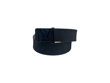 Louis Vuitton Men's Suede Belt Black M9228 115743018