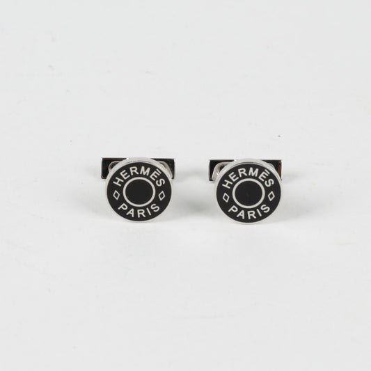Hermes Round Logo Cufflinks 115741462