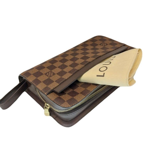 Louis Vuitton Damier Ebene Canvas Pochette Saint Louis N51993 116666871
