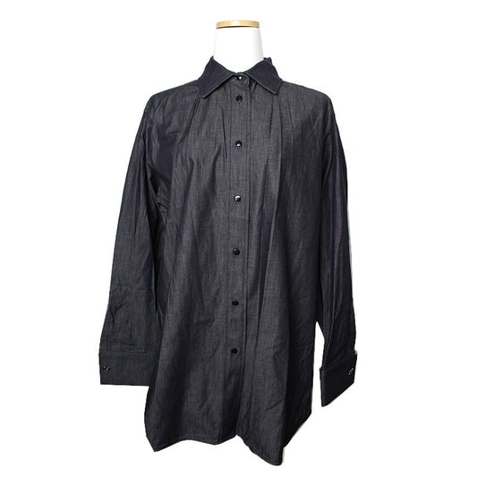 MaxMara Charcoal Grey Cotton Men's Shirt 105 117095464