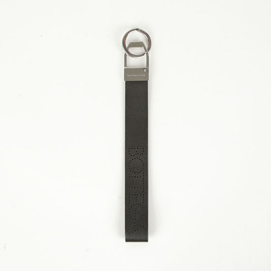 Bottega Veneta Perforated Logo Keyring 578208 117368662