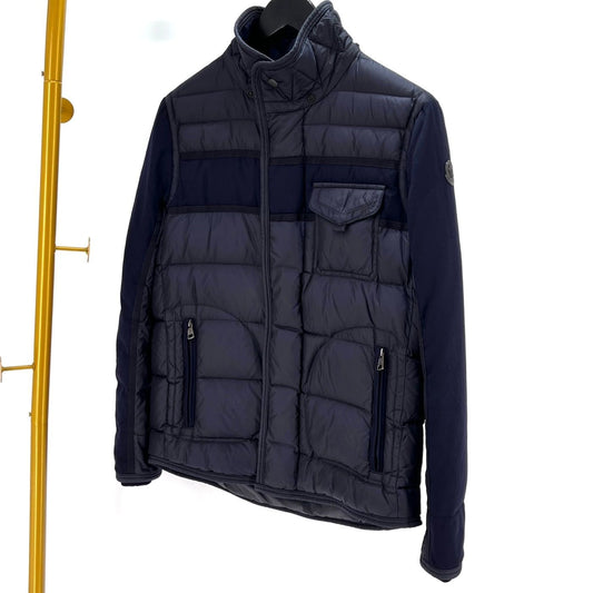 Moncler Wappen Patch Padded Jacket Navy 1 118577482