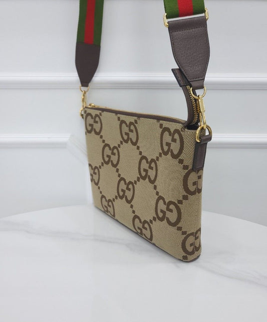 Gucci Jumbo GG Stripe Messenger Bag 699130 118785925