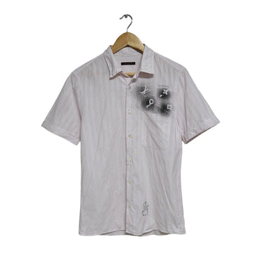 Louis Vuitton Spray Monogram Short Sleeve Shirt 1224 118803909