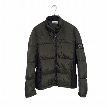 Stone Island Crinkle Garment-Dyed Non-Hooded Padding Jumper 1300 119199779
