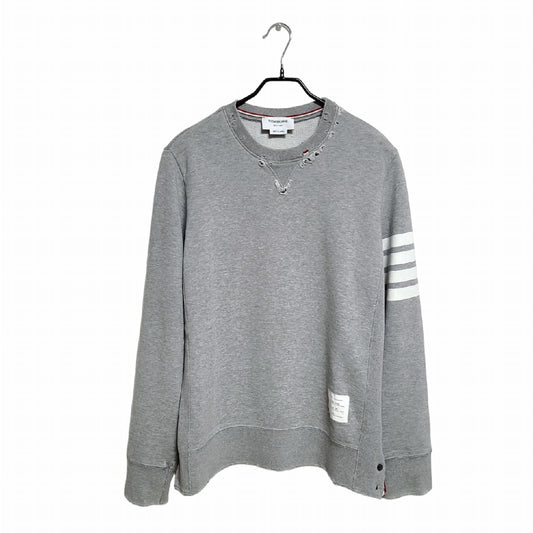 Thom Browne 4-Line Destroyed Vintage Sweatshirt 1305 119199858