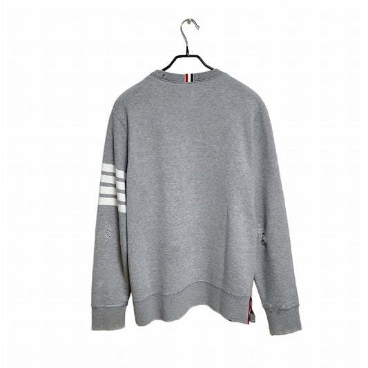 Thom Browne 4-Line Destroyed Vintage Sweatshirt 1305 119199858