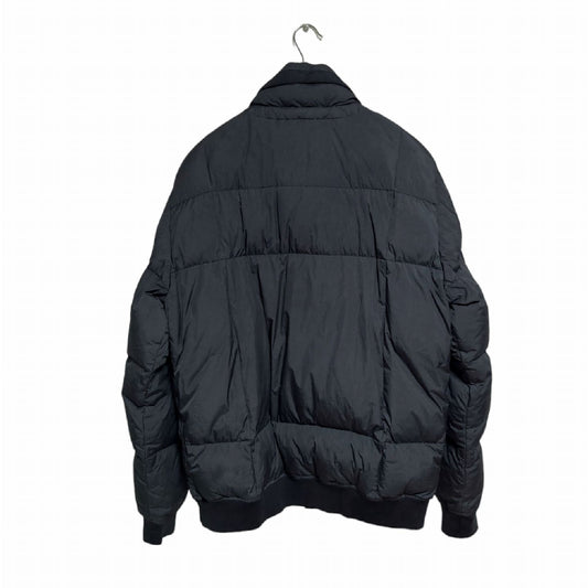 Stone Island White Wappen Crinkle Lapser Garment Dyed Down Padded Jacket 1306 119199941
