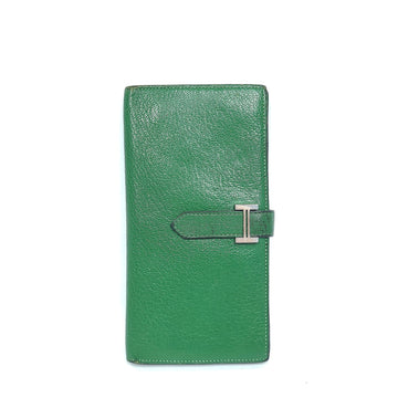 Hermes Beaune Long Wallet Green 1372 119413272