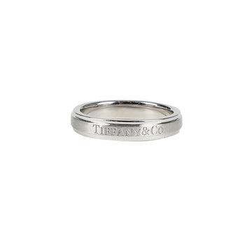 Tiffany & Co 15 Platinum Satin Finish Band Ring 28270377