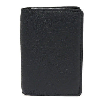 กระเป๋าใส่บัตร Louis Vuitton สีดำ Monogram Toiletry Calfskin Pocket Organizer M69044