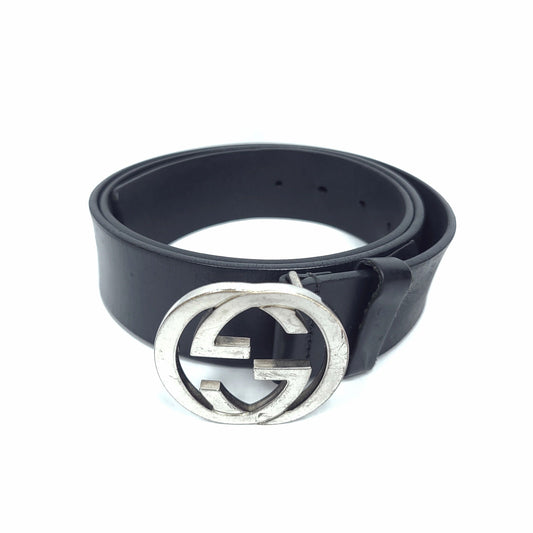 Gucci Interlocking Signature Silver Belt 1503 120196028