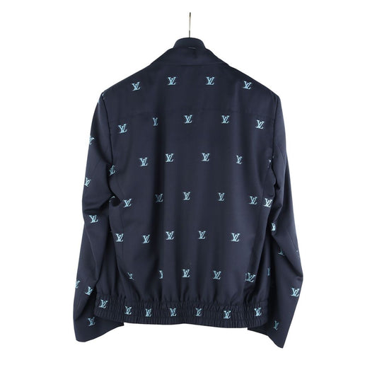 Louis Vuitton LV Logo Jet Pocket Blason Jacquard Zip Jacket 52 120387282
