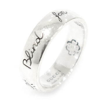 Gucci Blind for Love Ring 455247 925 Sterling Silver 10 120538797