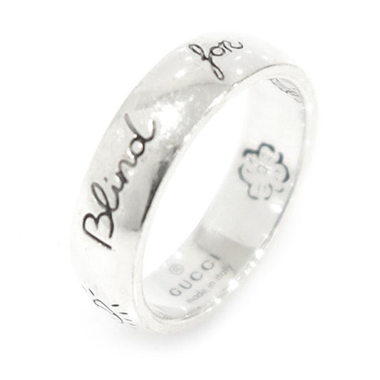 Gucci Blind for Love Ring 455247 925 Sterling Silver 10 120538797