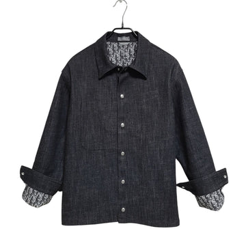 Dior Oblique Denim Jacket Dark Grey 1575 120551850