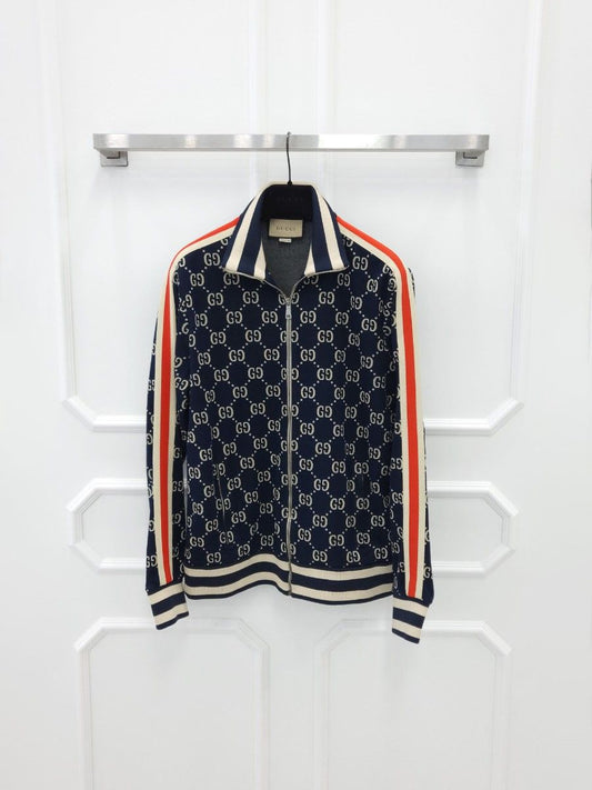 Gucci GG Jacquard Zip Jacket 496919 121055274