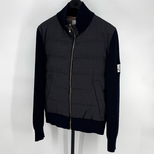 Moncler Gamma Blue Tricot Padded Jacket 121139115