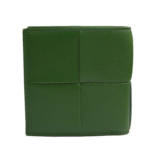 Bottega Veneta Cassette Olive Green Wallet 12345 121439528