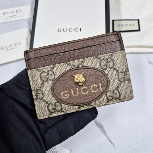 Gucci Neo Vintage GG Supreme Card Case 121482575