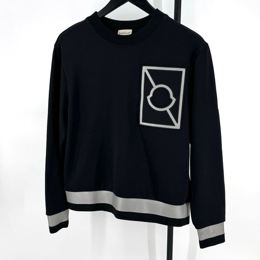 Moncler Scotch Long Sleeve Sweatshirt Black 121532751