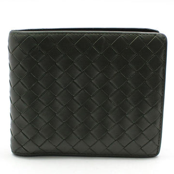 Bottega Veneta Intrecciato Weave Mesh Wallet in Khaki 113993 121703130