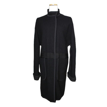 Lanvin Black Wool Coat 55 121828080