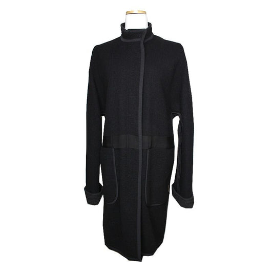 Lanvin Black Wool Coat 55 121828080