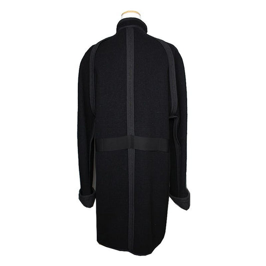 Lanvin Black Wool Coat 55 121828080