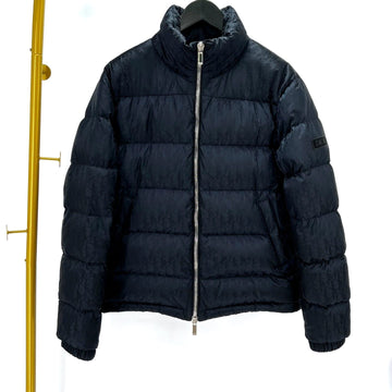 Dior Oblique Padded Jacket Navy 46 122373398