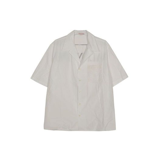 Valentino XV3AAA9082K Pocket Logo Short Sleeve Shirt Size 50 121765565