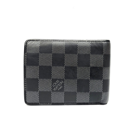 Louis Vuitton Damier Multiple Wallet Coin Purse Infini Black 1763 123100608