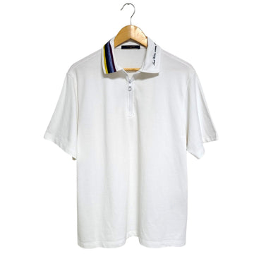 Louis Vuitton Embroidered Zipper Short Sleeve Polo Shirt RM191 JYU HGY68W 123720581