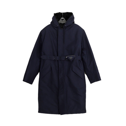 Prada Technical Canvas Rain Coat XL SGO132 123504139
