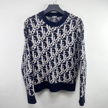 Dior Oblique Jacquard Knit L 123853516