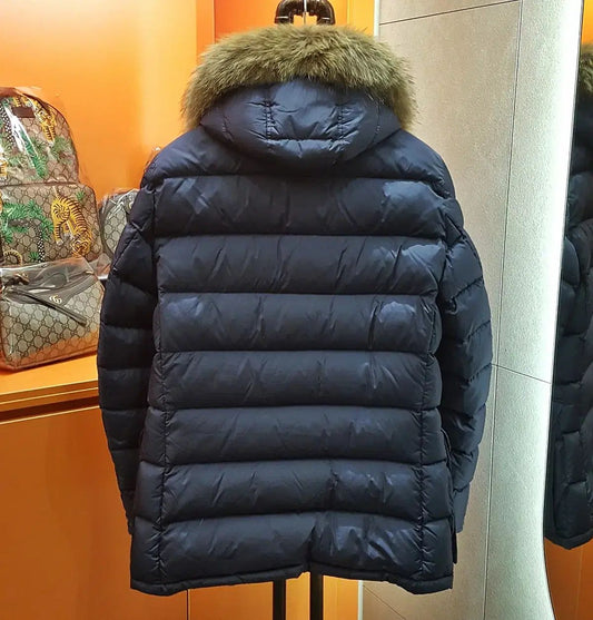 Moncler Cluny Navy Down Jacket 3 124118753