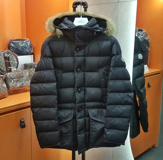 Moncler Cluny Black Down Jacket 2 124124013