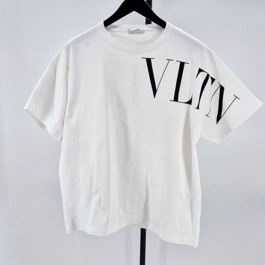 Valentino Logo Oversized T-Shirt White M 124140105