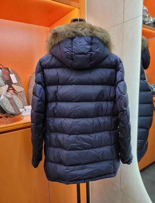 Moncler Cluny Navy Down Jacket 6 124331673