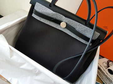 Hermes Hermès Herbag Black Eban 31 124514230